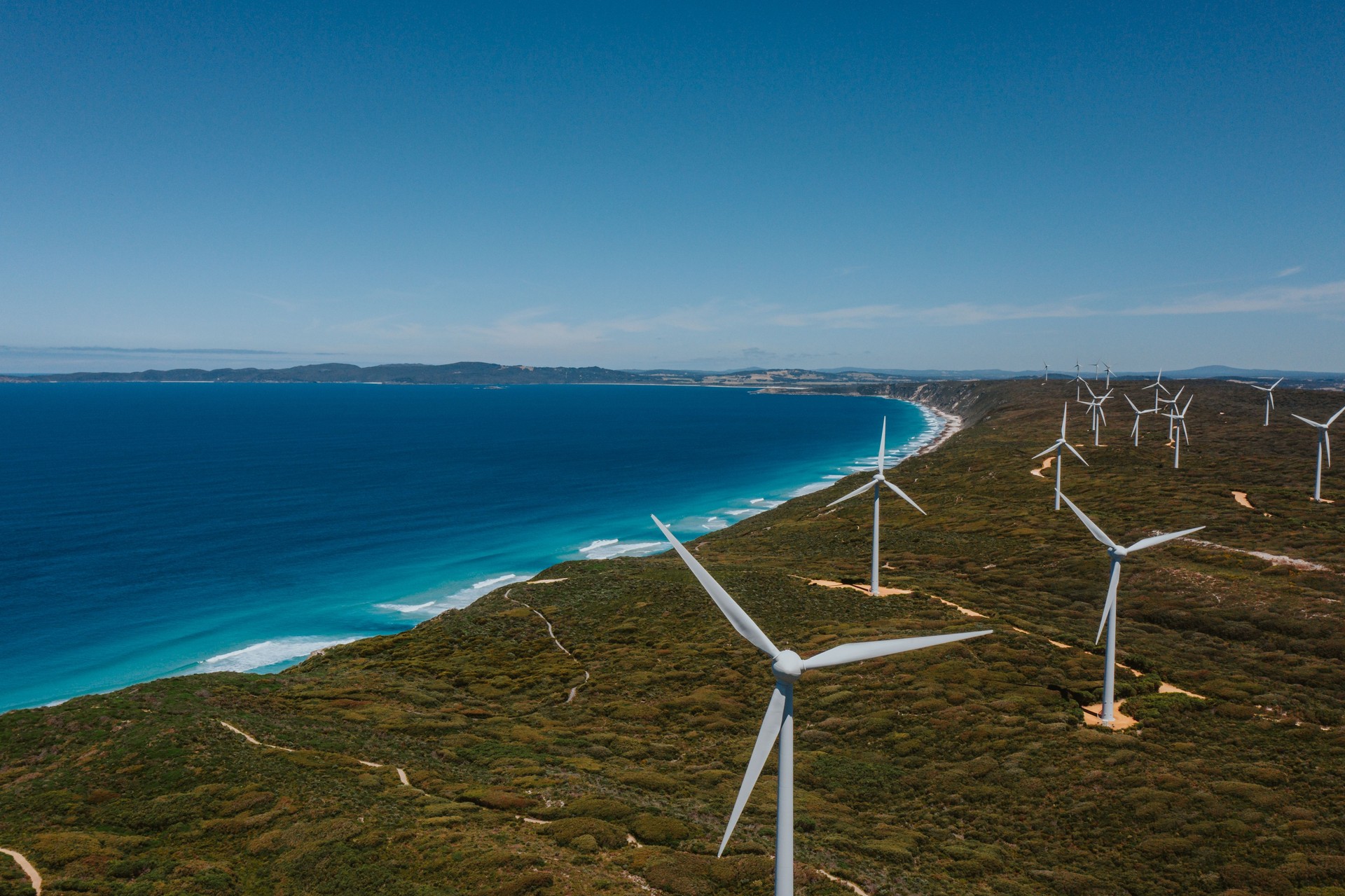 Énergie éolienne naturelle